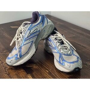 Brooks Adrenaline Sz. 6 B GTS 8 Women's  Running White Blue Shoes Sneakers